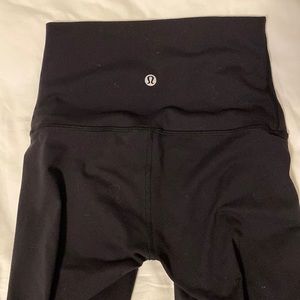 Black lululemon xs leggings
